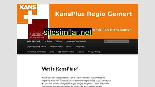 kansplusregiogemert.nl alternative sites