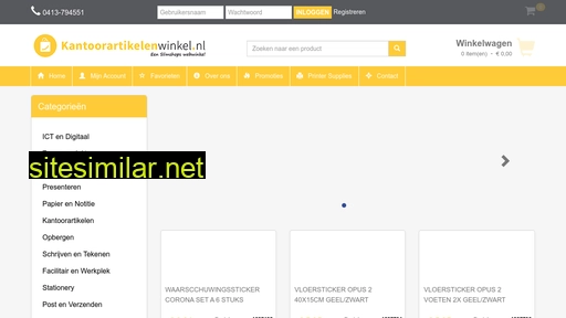 kantoorartikelenwinkel.nl alternative sites