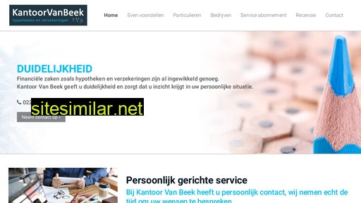 kantoorvanbeek.nl alternative sites