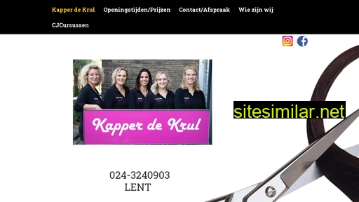kapperdekrul.nl alternative sites