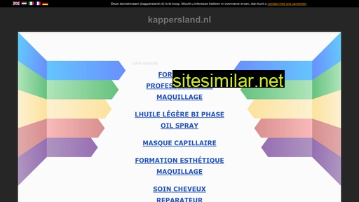 kappersland.nl alternative sites