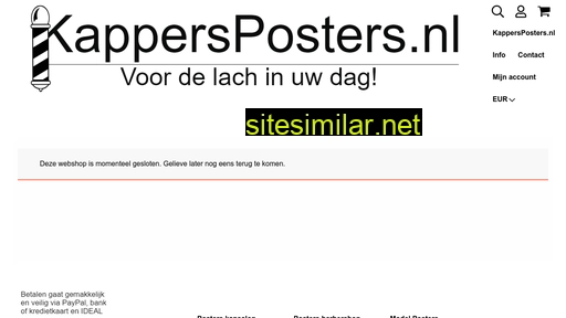 kappersposters.nl alternative sites