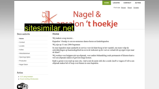 kapsalon-thoekje.nl alternative sites