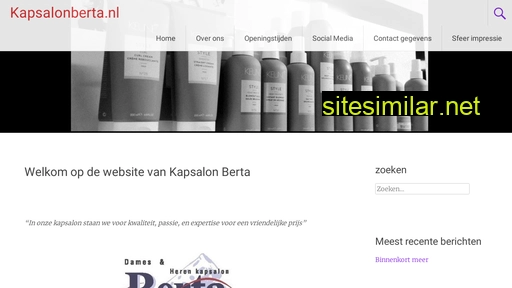 kapsalonberta.nl alternative sites