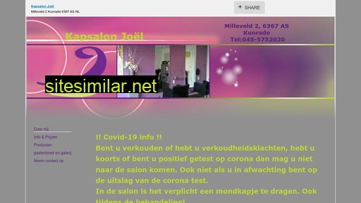 kapsalonjoel.nl alternative sites