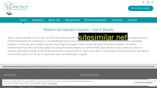 kapsalonklazien.nl alternative sites