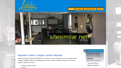 kapsalonlideke.nl alternative sites