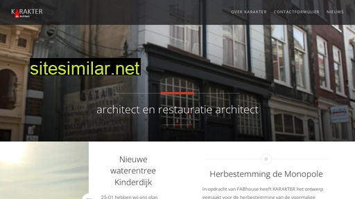 karakterdearchitect.nl alternative sites