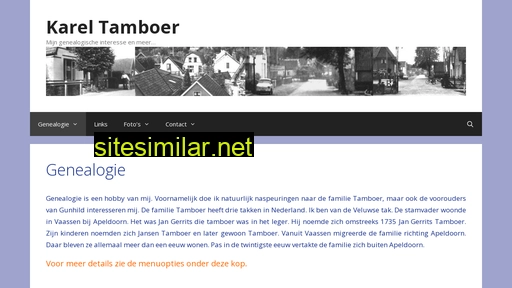 Kareltamboer similar sites