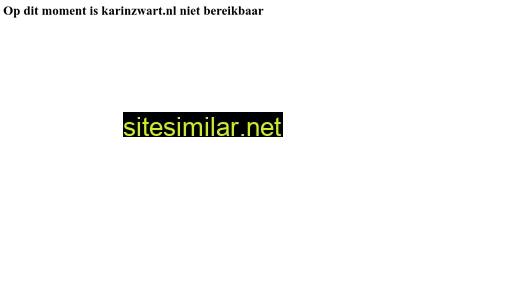 karinzwart.nl alternative sites