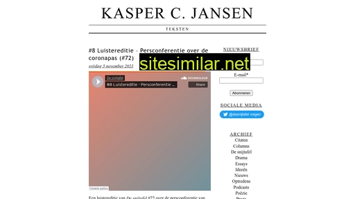 kasperjansen.nl alternative sites