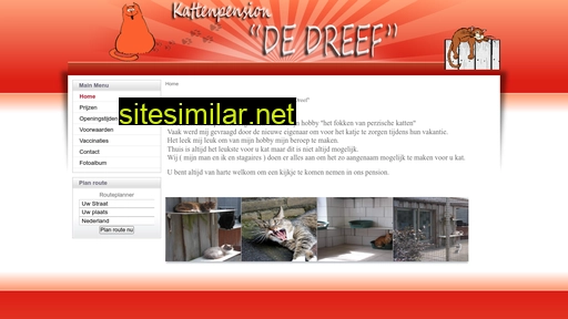 kattenpensiondedreef.nl alternative sites