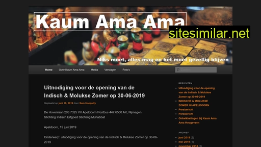 kaum-ama-ama.nl alternative sites