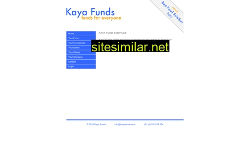 kayafunds.nl alternative sites