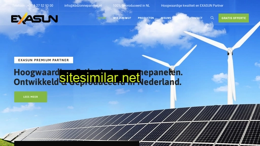 kbdzonnepanelen.nl alternative sites