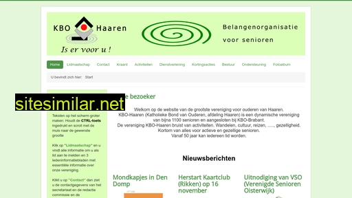 kbo-haaren.nl alternative sites