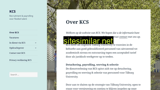 kcs-tilburg.nl alternative sites