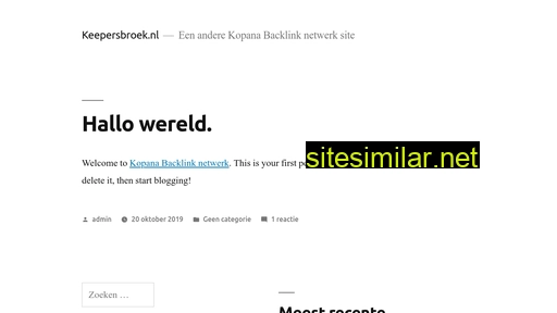 keepers-broek.nl alternative sites