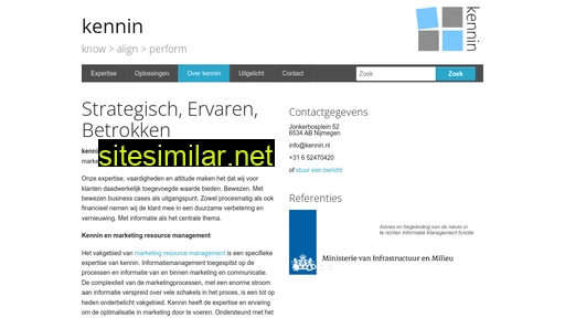 kennin.nl alternative sites