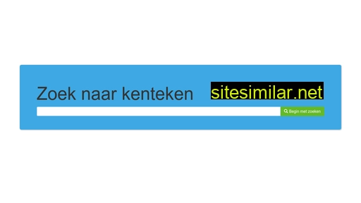 kenteken-checker.nl alternative sites