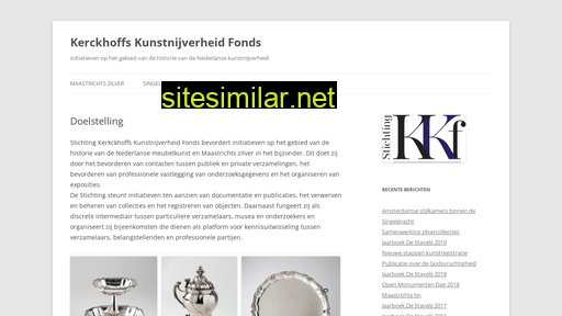 kerckhoffskunstnijverheidfonds.nl alternative sites