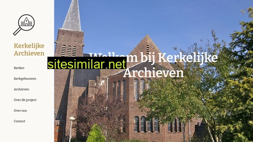 kerkelijkearchieven.nl alternative sites