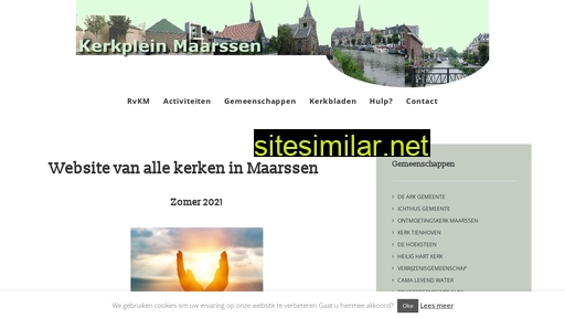 kerkpleinmaarssen.nl alternative sites