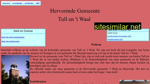 kerktullentwaal.nl alternative sites