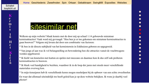 kermisinhetklein.nl alternative sites
