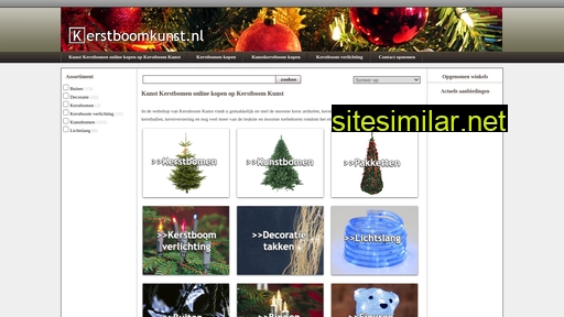 kerstboomkunst.nl alternative sites