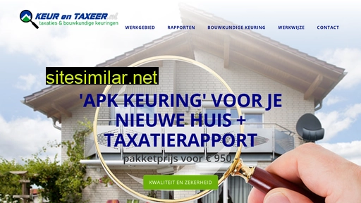 keurentaxeer.nl alternative sites