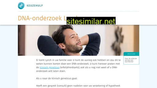 keuzehulp-dna-onderzoek-lynch.nl alternative sites