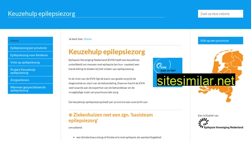 keuzehulp-epilepsiezorg.nl alternative sites