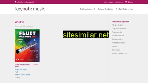 keynotemusic.nl alternative sites