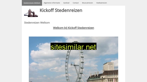 kickoffstedenreizen.nl alternative sites