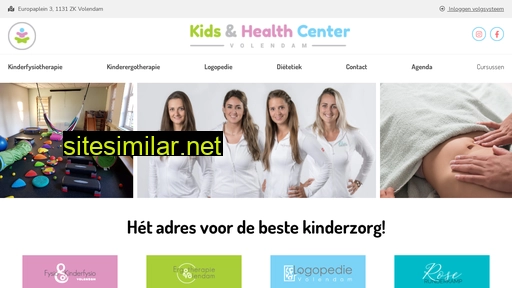 Kidsenhealthcentervolendam similar sites