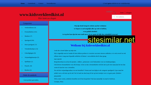 kidsverkleedkist.nl alternative sites