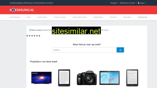kieskeurig.nl alternative sites