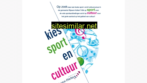 kiessportencultuur.nl alternative sites