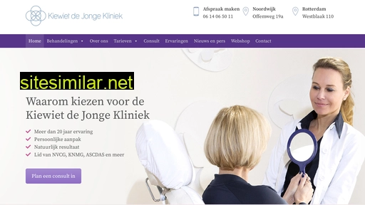 kiewietdejongekliniek.nl alternative sites
