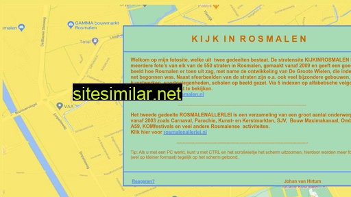 kijkinrosmalen.nl alternative sites