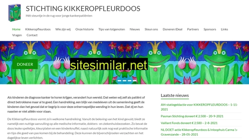 kikkeropfleurdoos.nl alternative sites