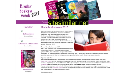 kinderboekenweek-2017.nl alternative sites