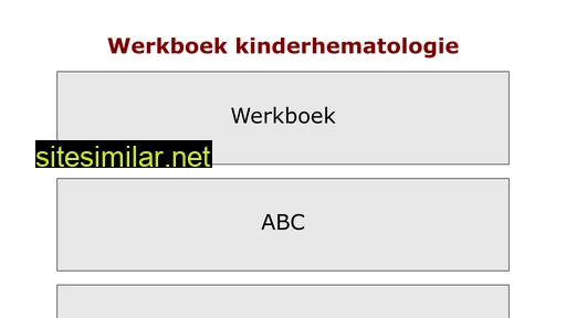 kinderhematologie-app.nl alternative sites