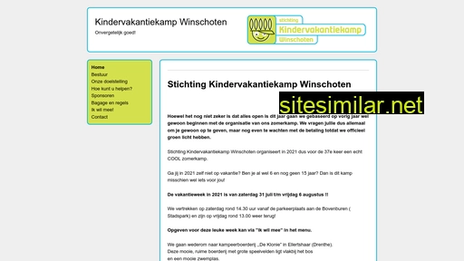 kinderkampwinschoten.nl alternative sites