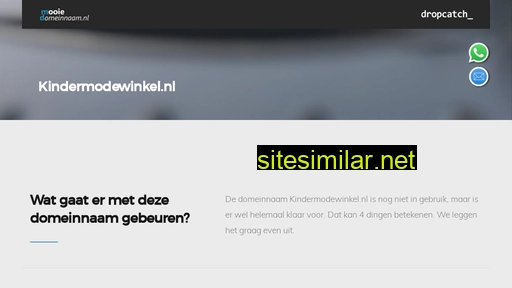 kindermodewinkel.nl alternative sites