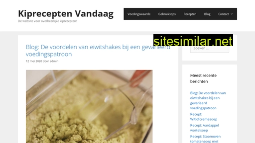 kipreceptenvandaag.nl alternative sites