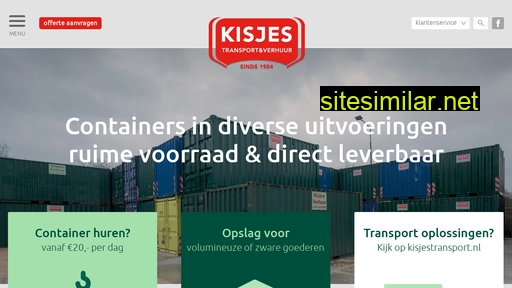 kisjescontainerverhuur.nl alternative sites