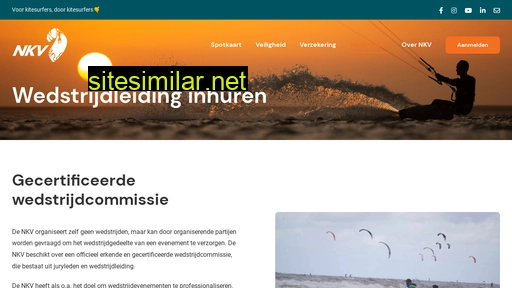 kitesurfvereniging.nl alternative sites