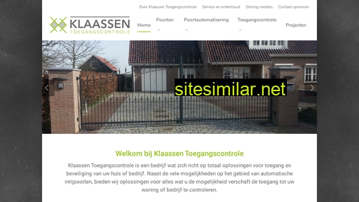 klaassentoegangscontrole.nl alternative sites